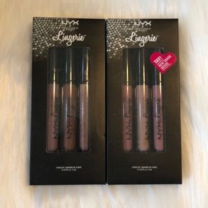 NYX Lip Lingerie Matte Liquid Lipsticks 6 Total